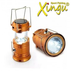 Lampião 6 Led 3W C/Lanterna Xingu