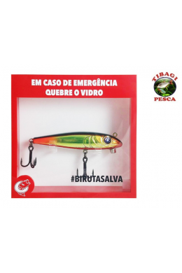 Isca Quebre em caso de Emergência + Biruta Firefighter Isca Quebre em caso de Emergência + Biruta Firefighter