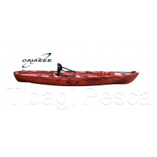 Caiaque Robalo Pro Caiaker Vermelho Camuflado Caiaque Robalo Pro Caiaker Vermelho Camuflado