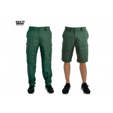 Calça Mar Negro Vira Bermuda Verde UV