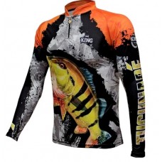 Camiseta De Pesca Uv King Brasil 600