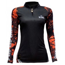 Camiseta De Pesca Uv King Brasil 601 Feminina
