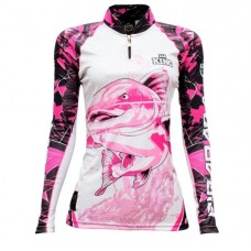 Camiseta De Pesca Uv King Brasil 603 Feminina Camiseta De Pesca Uv King Brasil 603 Feminina