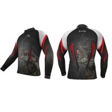 Camiseta Dorsal Traíra Red + Camiseta Infantil Lambari Azul