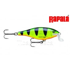 Isca Artificial Rapala Shallom Shad Rap 7 cm 7 g Cor Fire Perch