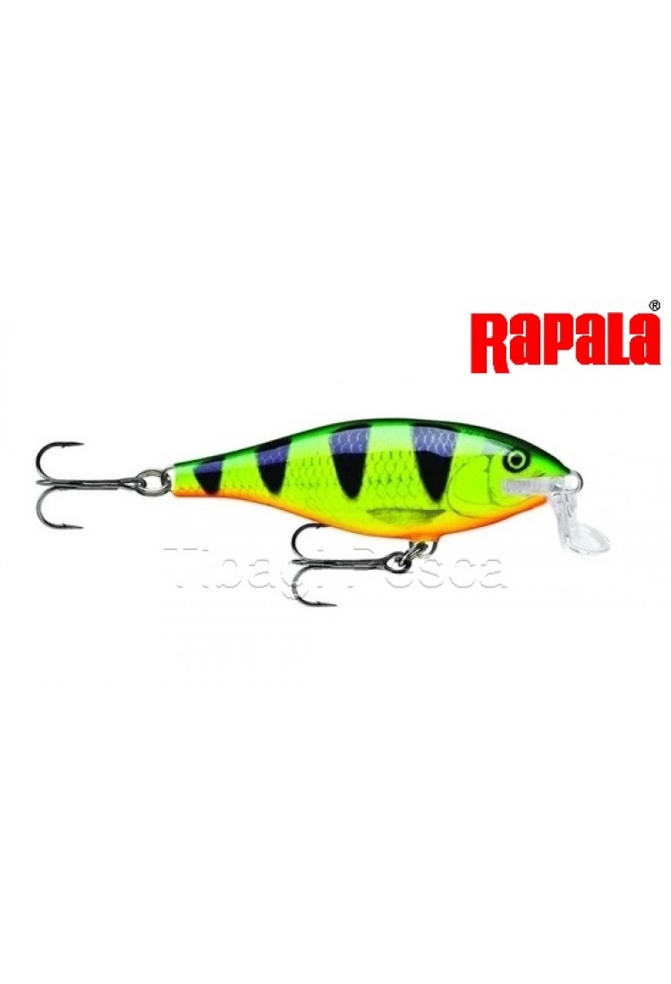 Isca Artificial Rapala Shallom Shad Rap 7 cm 7 g Cor Fire Perch