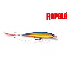 Isca Artificial Rapala X-Rap 10Cm 13G Cor Hs Hot Steel