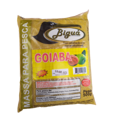 Massa para Pesqueiro Biguá Goiaba 500gr  