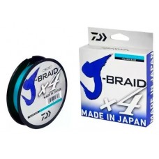 Linha Multifilamento Daiwa J-braid X4 0.29mm 40lb 135m Azul