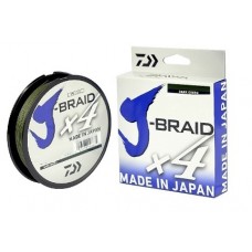 Linha Multifilamento Daiwa J-braid X4 0.29mm 40lb 135m Verde Linha Multifilamento Daiwa J-braid X4 0.29mm 40lb 135m Verde